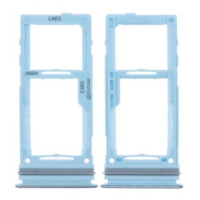 Samsung Galaxy A52 4G / A52 5G / A52S 5G / A72 4G / A72 5G SIM-kaarthouder (blauw) (service pack) (origineel)