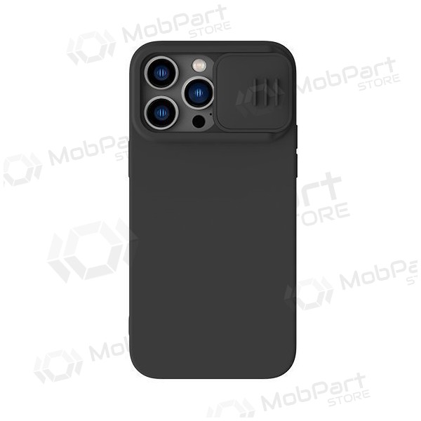 Apple iPhone 14 Pro Max hoesje „Nillkin Silicone“ (zwart)