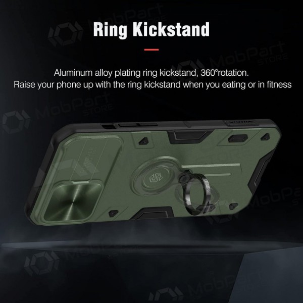 Apple iPhone 14 hoesje „Nillkin Armor Pro“ (groen)