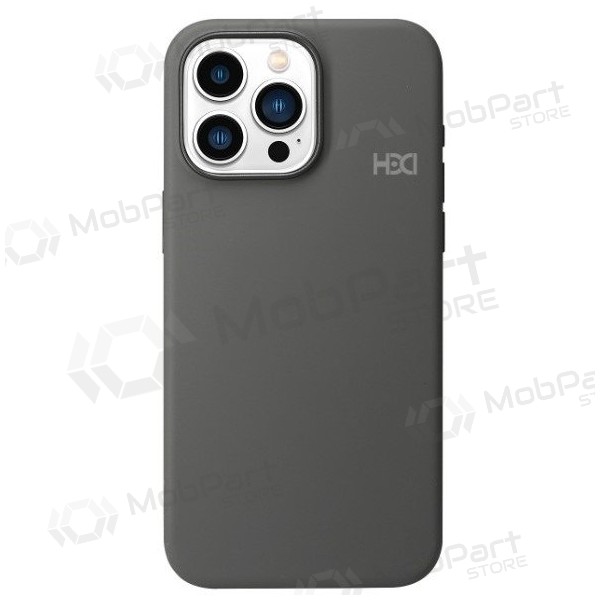 Hoesje HDD Silicone MagSafe Case Apple iPhone 16 Pro tamsiai grijs
