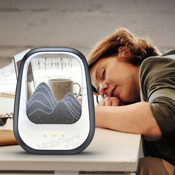 Ontspannende bluetooth luidspreker met rgb-verlichting Relaxing Rain gouden