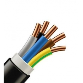 Stroomkabel Prysmian Group CYKY 5x10 mm² koper PVC 450/750V massief