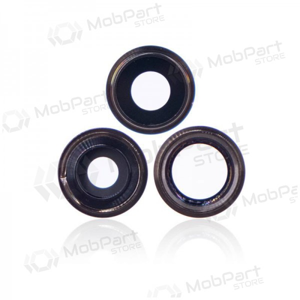 Apple iPhone 13 Pro camera glas (3stuks) (gouden) (met een frame)