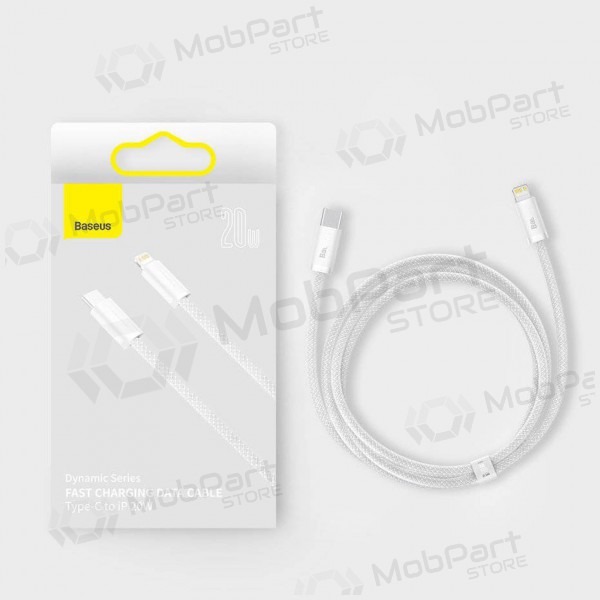 Kabel Baseus Dynamic Type-C - Lightning 20W 1.0m (wit) CALD000002
