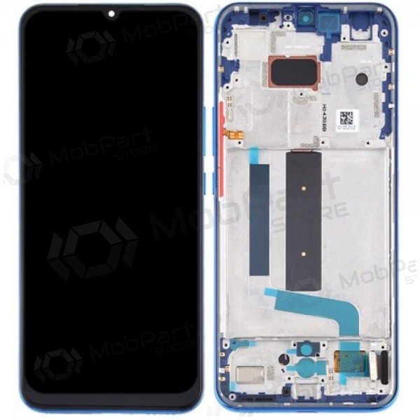 Xiaomi Mi 10T Lite 5G scherm (blauw) (met een frame) (origineel)