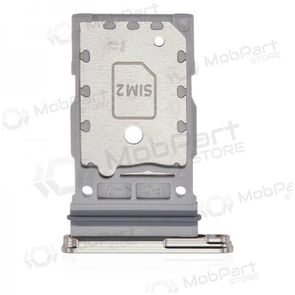 Samsung Galaxy S23 / S23 Plus Dual SIM-kaarthouder (Cream) (service pack) (origineel)