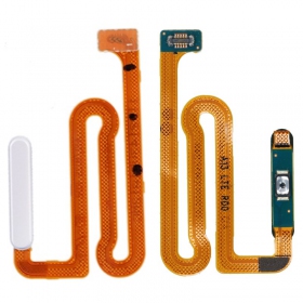 Samsung A135 / A137 Galaxy A13 fingerprint, on / off stroomaansluiting (Wit) (service pack) (origineel)