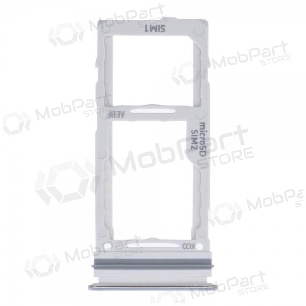 Samsung A525 / A526 / A528 / A725 / A726 A52 Galaxy 4G / A52 5G / A52S 5G / A72 4G / A72 5G SIM-kaarthouder (wit) (service pack) (origineel)