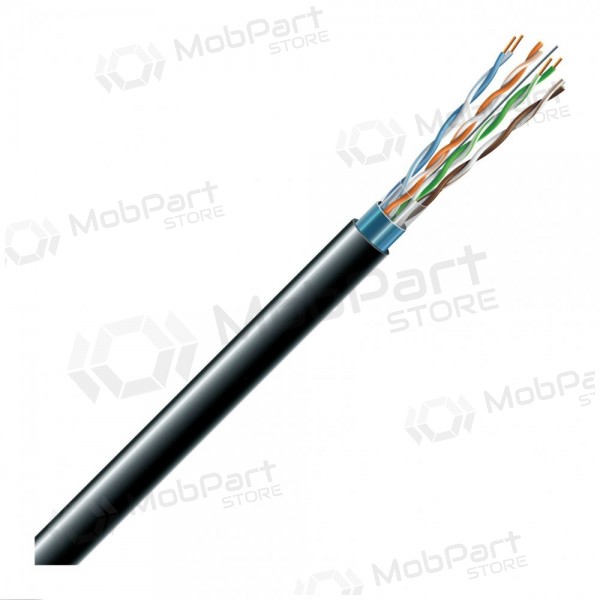 Lan netwerkkabel ECG FTP 6 (buiten, PE, Fca, 305m, 23 AWG/0.56mm)