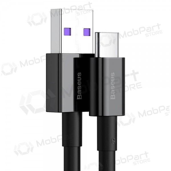 USB kabel Baseus Superior iš USB į Type-C 66W 2.0m zwart CATYS-A01