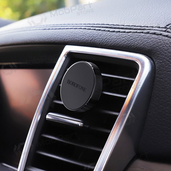 Automobilinis Universeel telefono laikiklis Borofone BH8, mounted on the dashboard, magnetic, zwart
