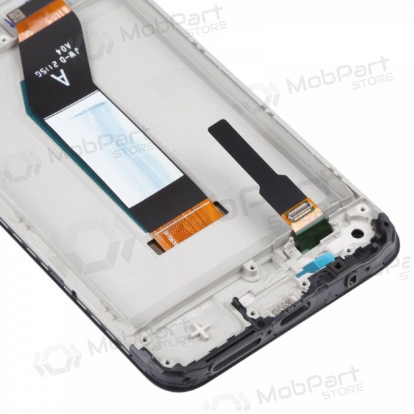 Xiaomi Redmi 10 2021 scherm (zwart) (met een frame) (origineel)