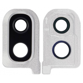 Samsung A405 Galaxy A40 2019 camera glas (zilverachtig)