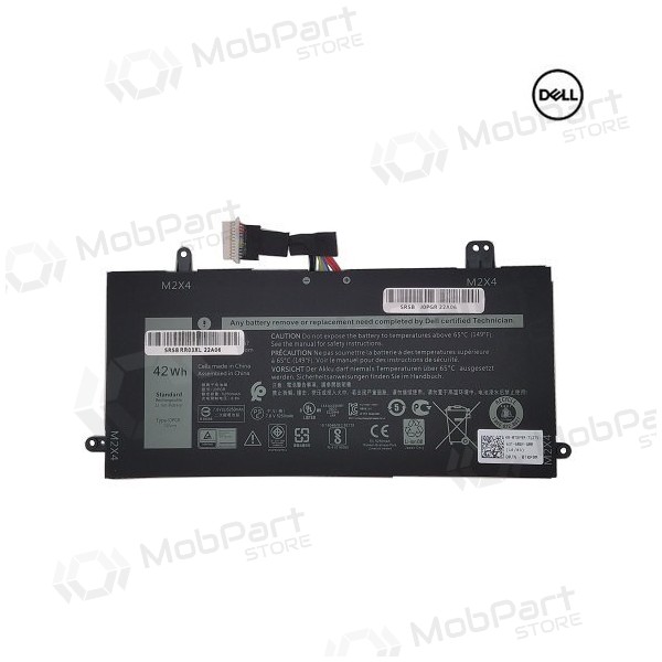 DELL J0PGR, 42Wh, 5250mAh laptop batterij - PREMIUM