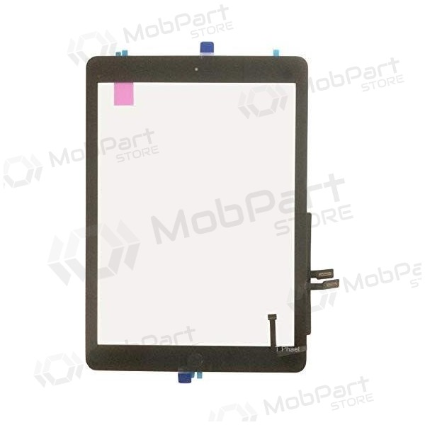 Apple iPad 2018 9,7 (6th) touchscreen su Home mygtuku en laikikliais (zwart)