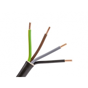 Stroomkabel Lietkabelis CYKY 5x2.5 mm² koper PVC 450/750V 100 m rol.