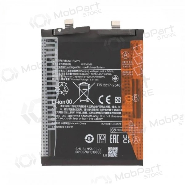 Xiaomi Redmi Note 13 Pro 5G, Poco X6 batterij, akumuliatorius (origineel)