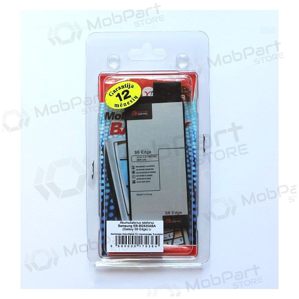 Samsung G925F Galaxy S6 Edge (EB-BG925BBE) batterij / accu (2600mAh)