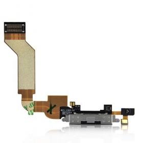 Apple iPhone 4S oplaadconnector (zwart)