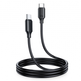 USB kabel Joyroom S-CC060A9 Type-C to Type-C 60W 1.0m zwart