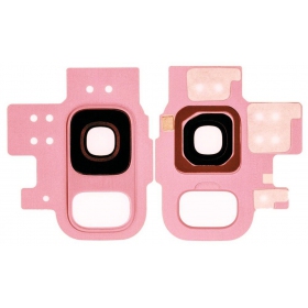 Samsung G960 Galaxy S9 camera glas (rood)