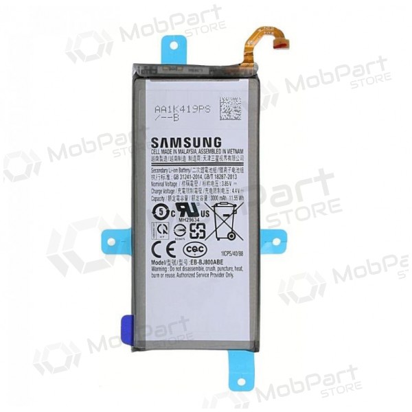 Samsung Galaxy A6 (2018), J6 (2018) batterij, akumuliatorius (origineel)