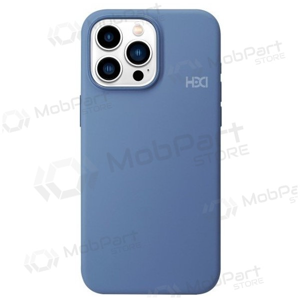 Hoesje HDD Silicone MagSafe Case Apple iPhone 16 Pro Max donkerblauw