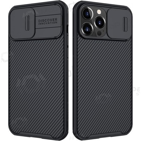 Apple iPhone 15 hoesje „Nillkin CamShield Pro“ (zwart)