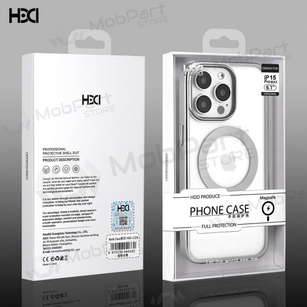 Hoesje HDD Electro MagSafe Case Samsung S921 S24 grijs