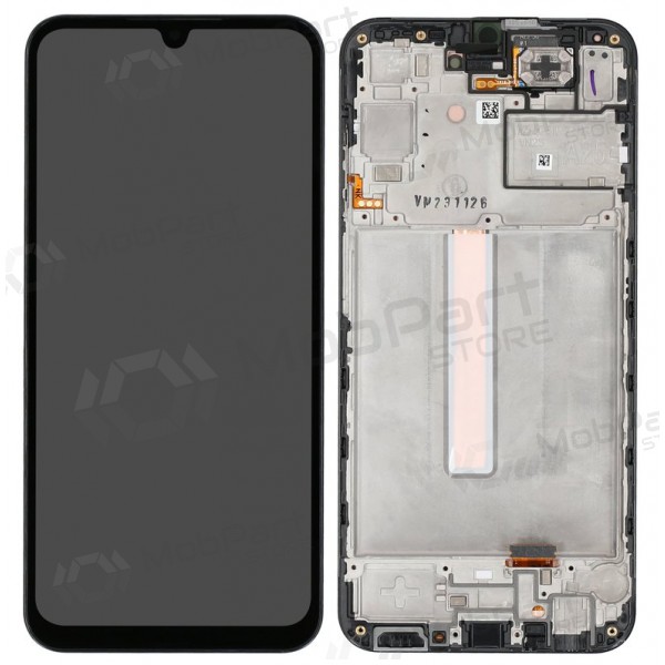 Samsung Galaxy A25 5G scherm (zwart) (met een frame) (origineel)