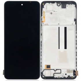 Xiaomi Redmi Note 11 scherm (grijs) (met een frame) (origineel)