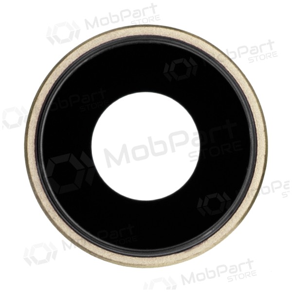 Apple iPhone XR camera glas (geel) (met een frame)