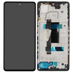 Xiaomi Redmi Note 12 Pro 5G / Poco X5 Pro 5G scherm (zwart) (met een frame) (origineel)