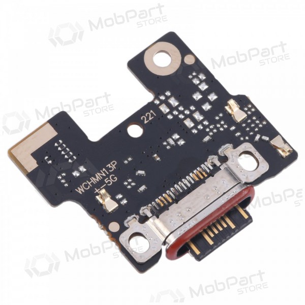 Xiaomi Redmi Note 13 Pro+ 5G oplaadconnector en microfoon (service pack) (origineel)