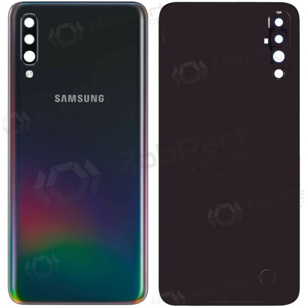 Samsung A505 Galaxy A50 2019 achterkant (zwart) (gebruikt grade C, origineel)