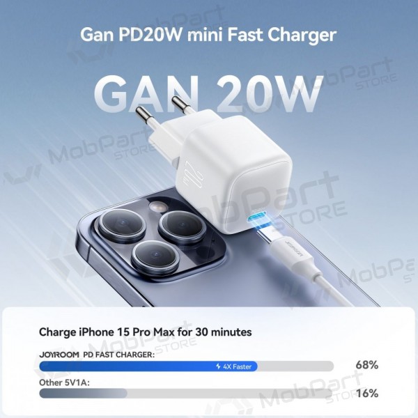Lader Joyroom JR-TCG08 USB-C GaN PD20W wit
