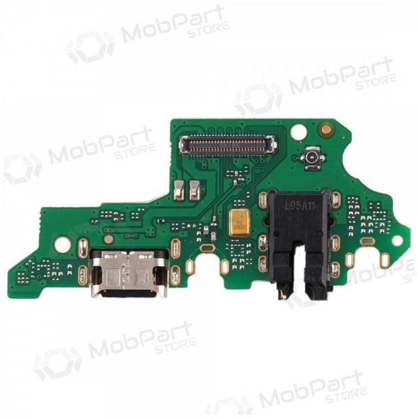 Huawei Honor 9X oplaadconnector en microfoon