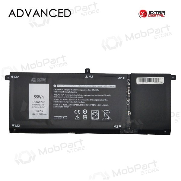 DELL H5CKD, 3600mAh laptop batterij, Advanced