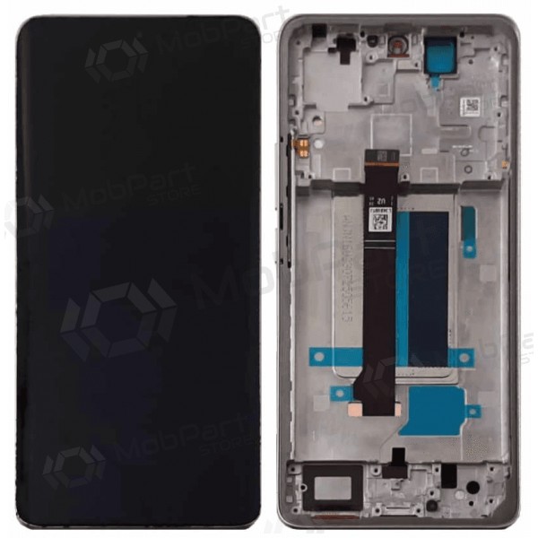 Xiaomi Redmi Note 13 Pro+ 5G scherm (wit) (met een frame) (origineel)