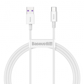 USB kabel Baseus Superior Type-C 66W 1.0m (wit) CATYS-02