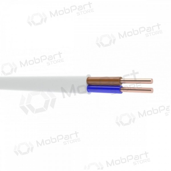 Stroomkabel Lietkabelis YDYp 2x1 mm² koperen PVC 100 m rol