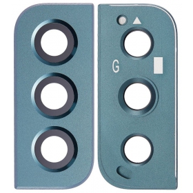 Samsung S906 Galaxy S22 Plus camera glas (groen) (met een frame)