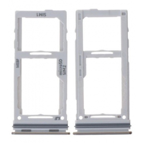 Samsung M526 Galaxy M52 5G SIM-kaarthouder (wit) (service pack) (origineel)