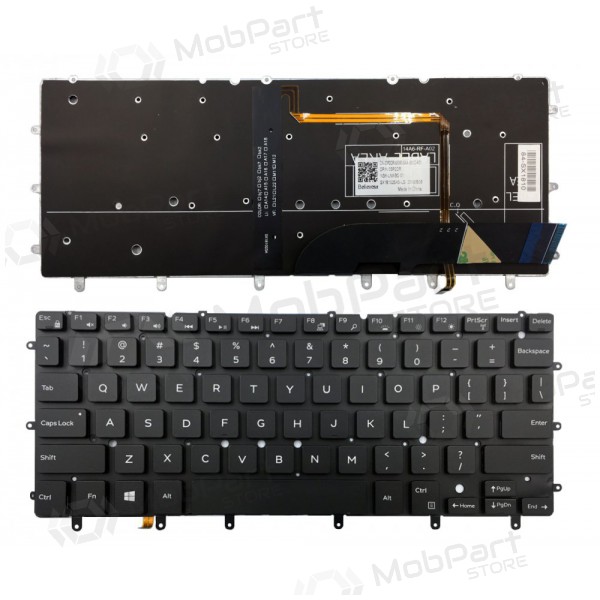 DELL Inspiron 13: 7000, 7352, 7353, 7359, 7347, 7348 toetsenbord