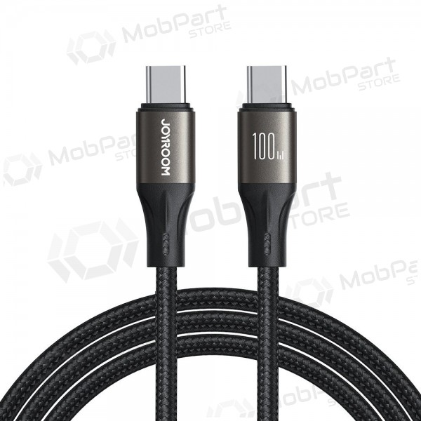 USB kabel Joyroom SA25-CC5 USB-C to USB-C 100W 1.2m zwart