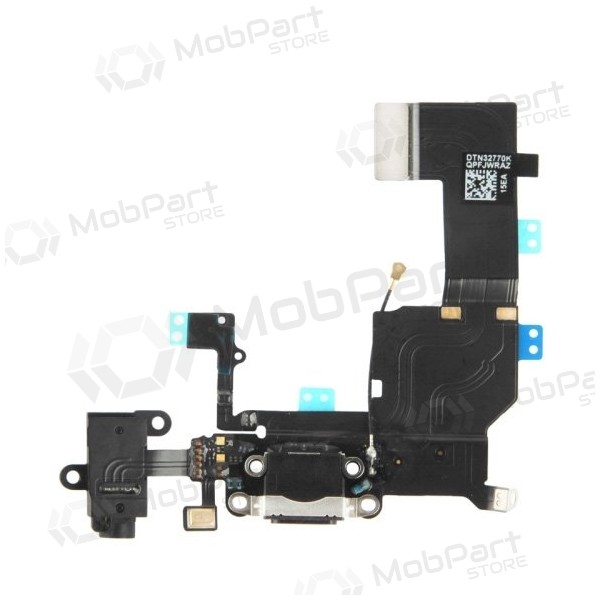 Apple iPhone 5C oplaadconnector en microfoon (zwart)
