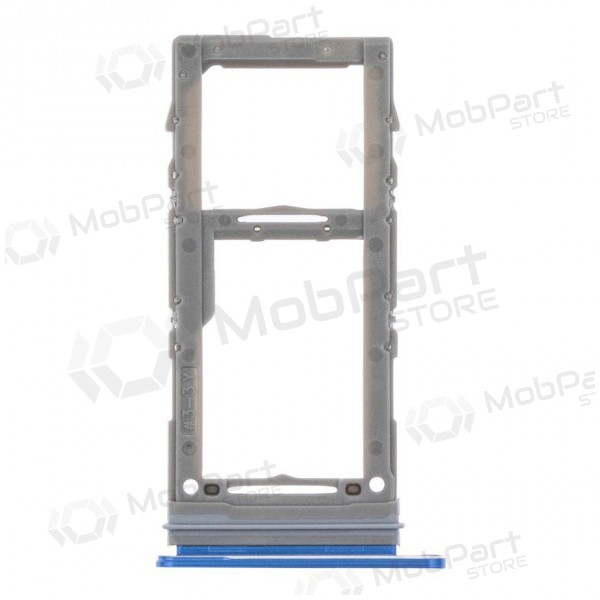 Samsung G980 / G981 / G985 / G986 / G988 S20 / S20 Plus / S20 Ultra SIM-kaarthouder (blauw)