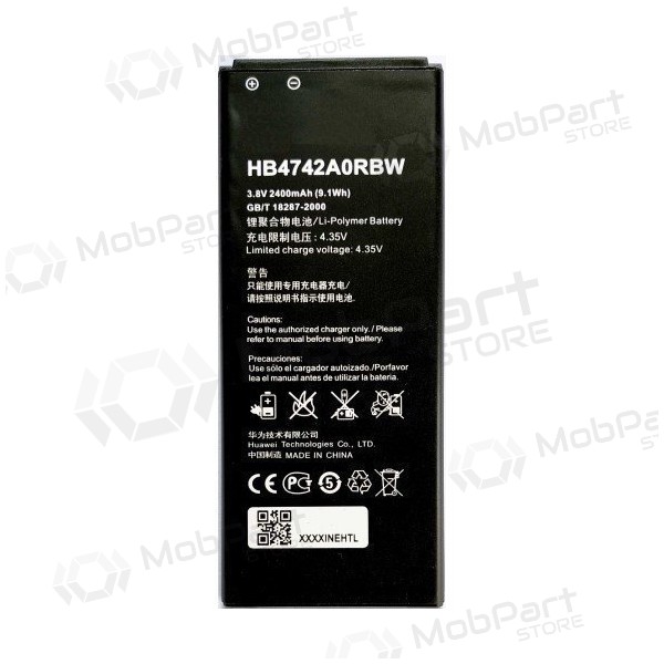 Huawei HB4742A0RBC Ascend G730 / Honor 3C batterij / accu (2300mAh)