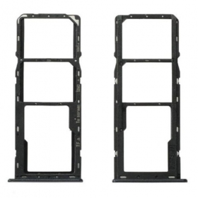 Samsung A226 Galaxy A22 5G SIM-kaarthouder (zwart) (service pack) (origineel)