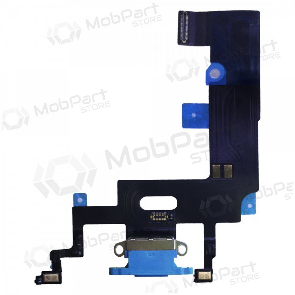 Apple iPhone XR oplaadconnector en microfoon (blauw)